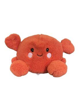 Aurora Palm Pals Plush Red Crab Stuffed Animal Kawaii Mini Plush